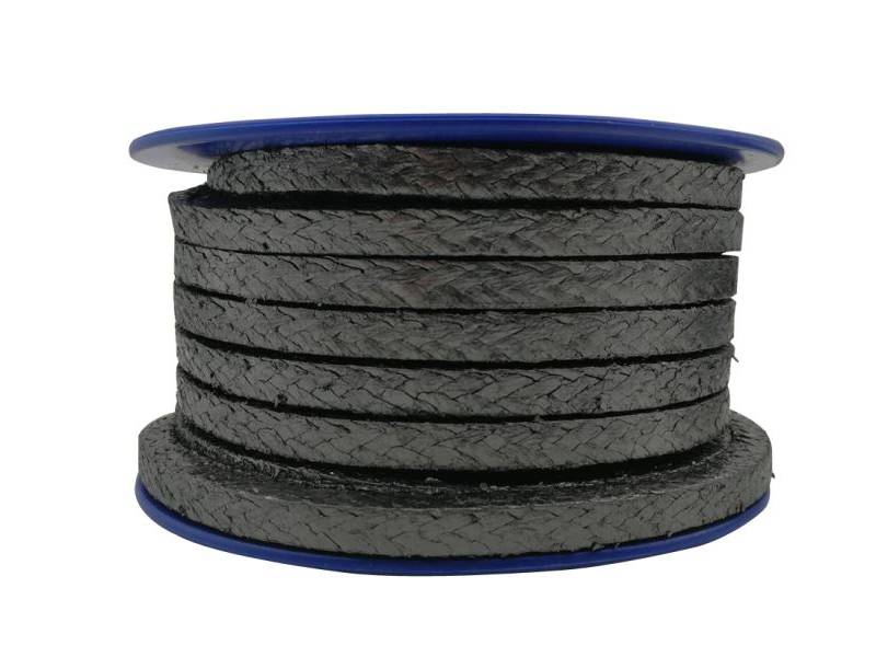 Wire Reinforced Graphite Asbestos Packing with Rubber