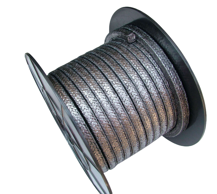 Graphite Packing with Carbon Fiber Corner Packing